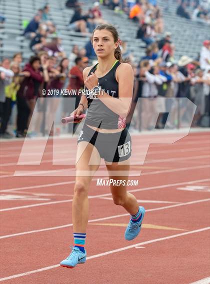 Thumbnail 3 in CHSAA Track and Field 4A Championships (Girls 800 Meter Relay) photogallery.