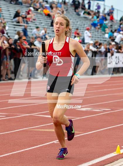 Thumbnail 3 in CHSAA Track and Field 4A Championships (Girls 800 Meter Relay) photogallery.