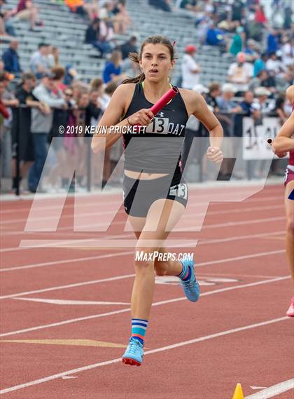 Thumbnail 2 in CHSAA Track and Field 4A Championships (Girls 800 Meter Relay) photogallery.