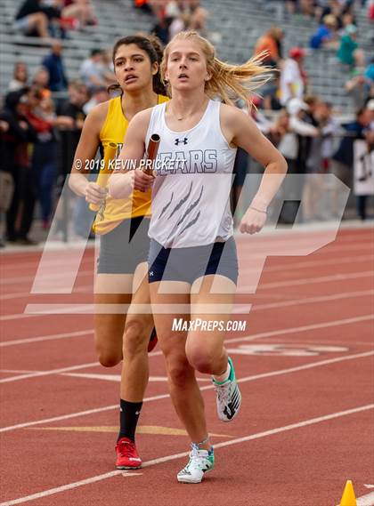 Thumbnail 2 in CHSAA Track and Field 4A Championships (Girls 800 Meter Relay) photogallery.
