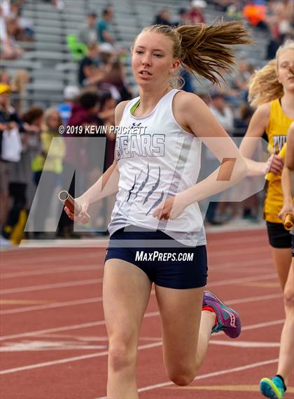 Thumbnail 1 in CHSAA Track and Field 4A Championships (Girls 800 Meter Relay) photogallery.