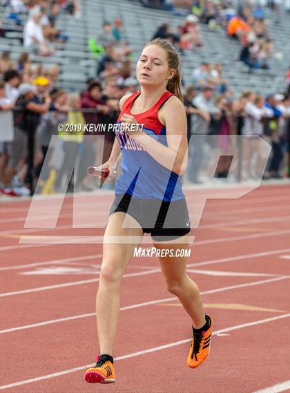Thumbnail 1 in CHSAA Track and Field 4A Championships (Girls 800 Meter Relay) photogallery.