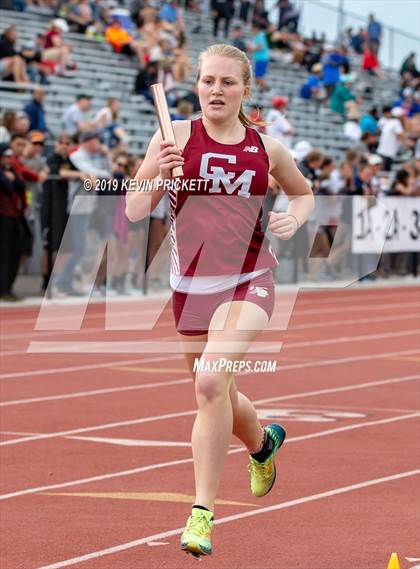 Thumbnail 1 in CHSAA Track and Field 4A Championships (Girls 800 Meter Relay) photogallery.