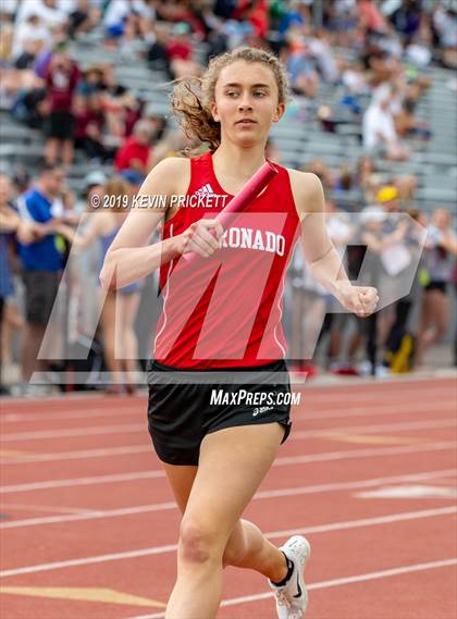 Thumbnail 1 in CHSAA Track and Field 4A Championships (Girls 800 Meter Relay) photogallery.