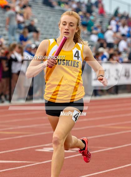 Thumbnail 1 in CHSAA Track and Field 4A Championships (Girls 800 Meter Relay) photogallery.