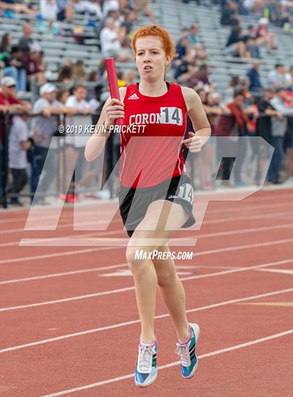 Thumbnail 2 in CHSAA Track and Field 4A Championships (Girls 800 Meter Relay) photogallery.
