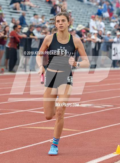 Thumbnail 2 in CHSAA Track and Field 4A Championships (Girls 800 Meter Relay) photogallery.
