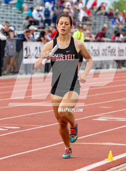 Thumbnail 2 in CHSAA Track and Field 4A Championships (Girls 800 Meter Relay) photogallery.