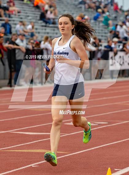 Thumbnail 3 in CHSAA Track and Field 4A Championships (Girls 800 Meter Relay) photogallery.