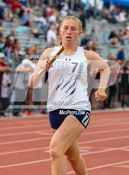 Thumbnail 2 in CHSAA Track and Field 4A Championships (Girls 800 Meter Relay) photogallery.