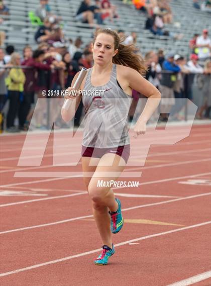 Thumbnail 3 in CHSAA Track and Field 4A Championships (Girls 800 Meter Relay) photogallery.