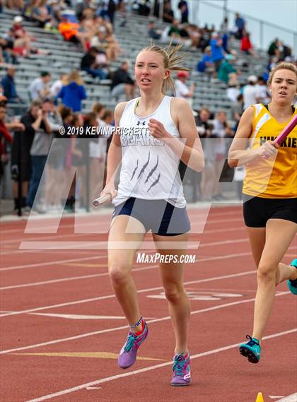 Thumbnail 1 in CHSAA Track and Field 4A Championships (Girls 800 Meter Relay) photogallery.