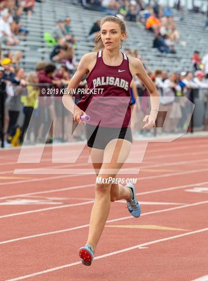 Thumbnail 2 in CHSAA Track and Field 4A Championships (Girls 800 Meter Relay) photogallery.