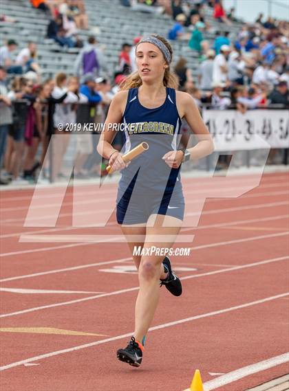 Thumbnail 3 in CHSAA Track and Field 4A Championships (Girls 800 Meter Relay) photogallery.
