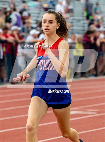 Thumbnail 2 in CHSAA Track and Field 4A Championships (Girls 800 Meter Relay) photogallery.