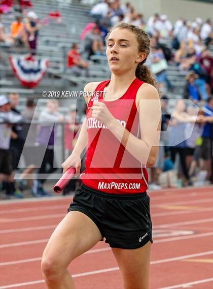 Thumbnail 1 in CHSAA Track and Field 4A Championships (Girls 800 Meter Relay) photogallery.