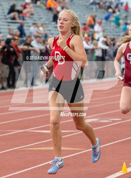 Thumbnail 3 in CHSAA Track and Field 4A Championships (Girls 800 Meter Relay) photogallery.