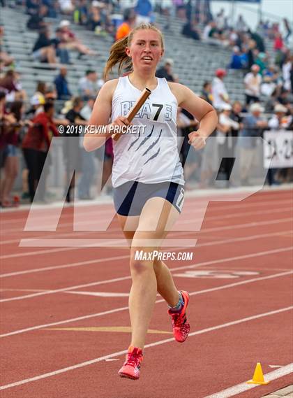 Thumbnail 1 in CHSAA Track and Field 4A Championships (Girls 800 Meter Relay) photogallery.