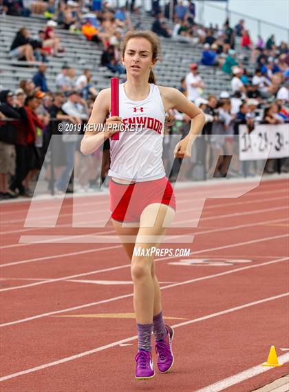 Thumbnail 1 in CHSAA Track and Field 4A Championships (Girls 800 Meter Relay) photogallery.