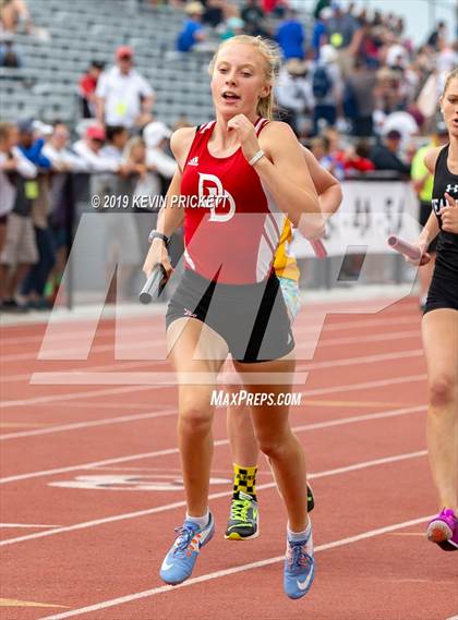 Thumbnail 2 in CHSAA Track and Field 4A Championships (Girls 800 Meter Relay) photogallery.