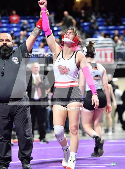 Thumbnail 3 in UIL State Championships - 6A 128-138lb Finals photogallery.