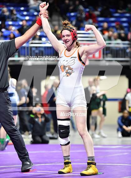 Thumbnail 3 in UIL State Championships - 6A 128-138lb Finals photogallery.