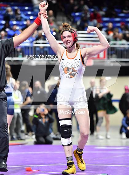 Thumbnail 2 in UIL State Championships - 6A 128-138lb Finals photogallery.