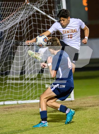 Thumbnail 1 in Harnett Central vs Terry Sanford (NCHSAA 3A - Second Round) photogallery.