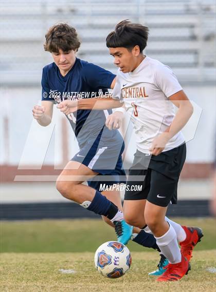 Thumbnail 2 in Harnett Central vs Terry Sanford (NCHSAA 3A - Second Round) photogallery.