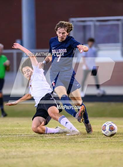 Thumbnail 2 in Harnett Central vs Terry Sanford (NCHSAA 3A - Second Round) photogallery.
