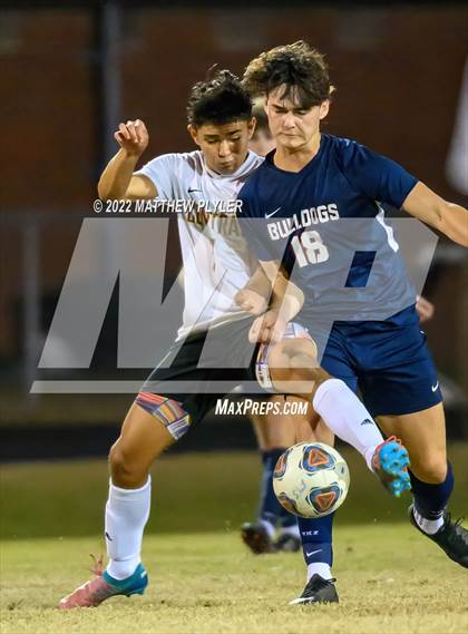 Thumbnail 3 in Harnett Central vs Terry Sanford (NCHSAA 3A - Second Round) photogallery.