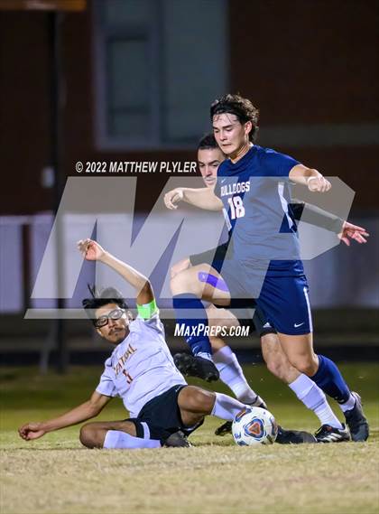 Thumbnail 1 in Harnett Central vs Terry Sanford (NCHSAA 3A - Second Round) photogallery.