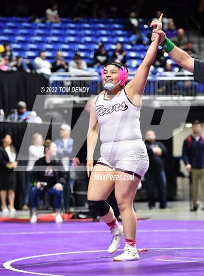 Thumbnail 3 in UIL State Championships - 6A 185lb-215lb Final photogallery.