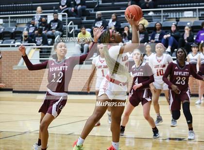 Thumbnail 3 in Horn vs. Rowlett (UIL 6A Bi-District Playoff) photogallery.
