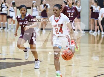 Thumbnail 3 in Horn vs. Rowlett (UIL 6A Bi-District Playoff) photogallery.