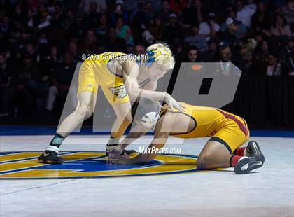Thumbnail 2 in CIF Boys State Wrestling Championships (Finals) photogallery.