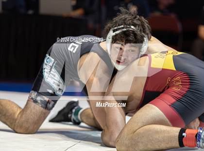 Thumbnail 2 in CIF Boys State Wrestling Championships (Finals) photogallery.
