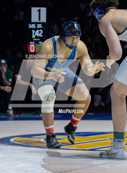 Thumbnail 3 in CIF Boys State Wrestling Championships (Finals) photogallery.