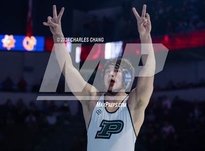 Thumbnail 2 in CIF Boys State Wrestling Championships (Finals) photogallery.
