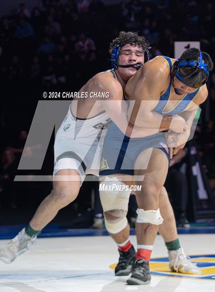 Thumbnail 2 in CIF Boys State Wrestling Championships (Finals) photogallery.