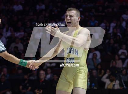 Thumbnail 3 in CIF Boys State Wrestling Championships (Finals) photogallery.
