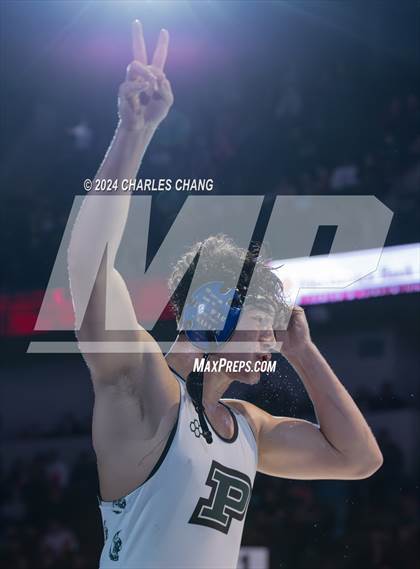 Thumbnail 2 in CIF Boys State Wrestling Championships (Finals) photogallery.