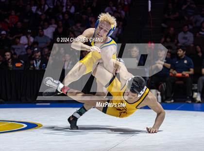 Thumbnail 1 in CIF Boys State Wrestling Championships (Finals) photogallery.