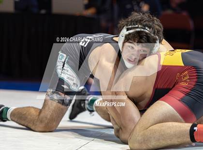 Thumbnail 3 in CIF Boys State Wrestling Championships (Finals) photogallery.
