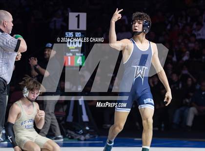 Thumbnail 1 in CIF Boys State Wrestling Championships (Finals) photogallery.