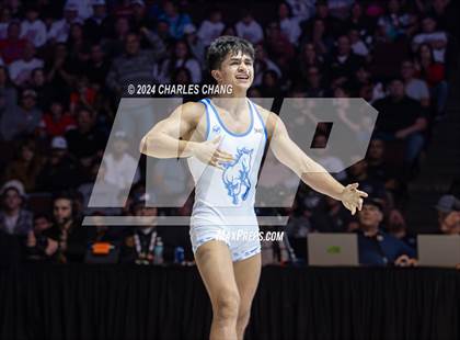 Thumbnail 1 in CIF Boys State Wrestling Championships (Finals) photogallery.