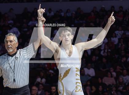 Thumbnail 2 in CIF Boys State Wrestling Championships (Finals) photogallery.