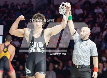 Thumbnail 1 in CIF Boys State Wrestling Championships (Finals) photogallery.