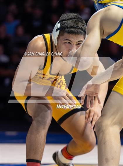 Thumbnail 2 in CIF Boys State Wrestling Championships (Finals) photogallery.