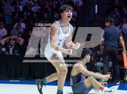 Thumbnail 3 in CIF Boys State Wrestling Championships (Finals) photogallery.